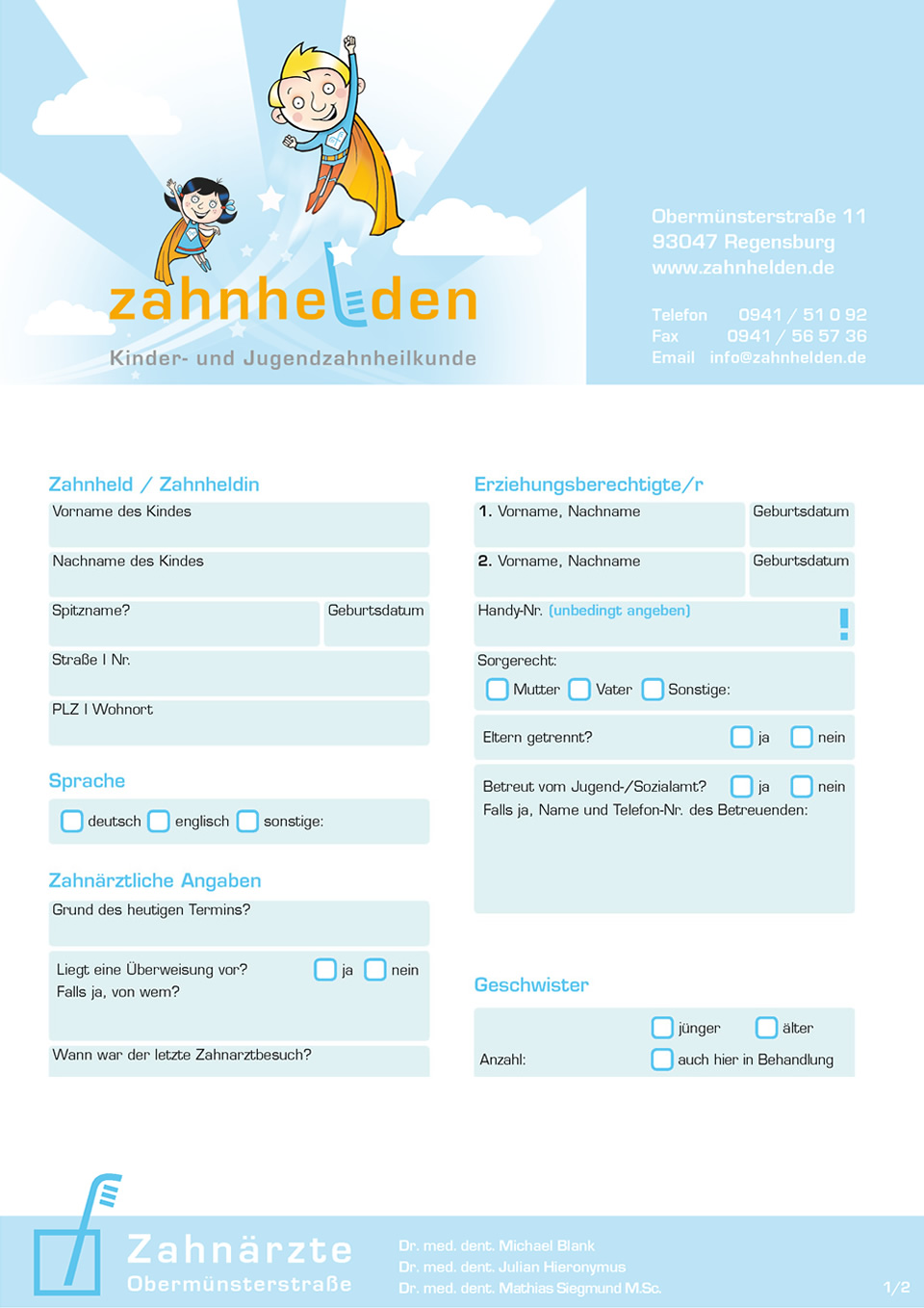Anamnesebogen